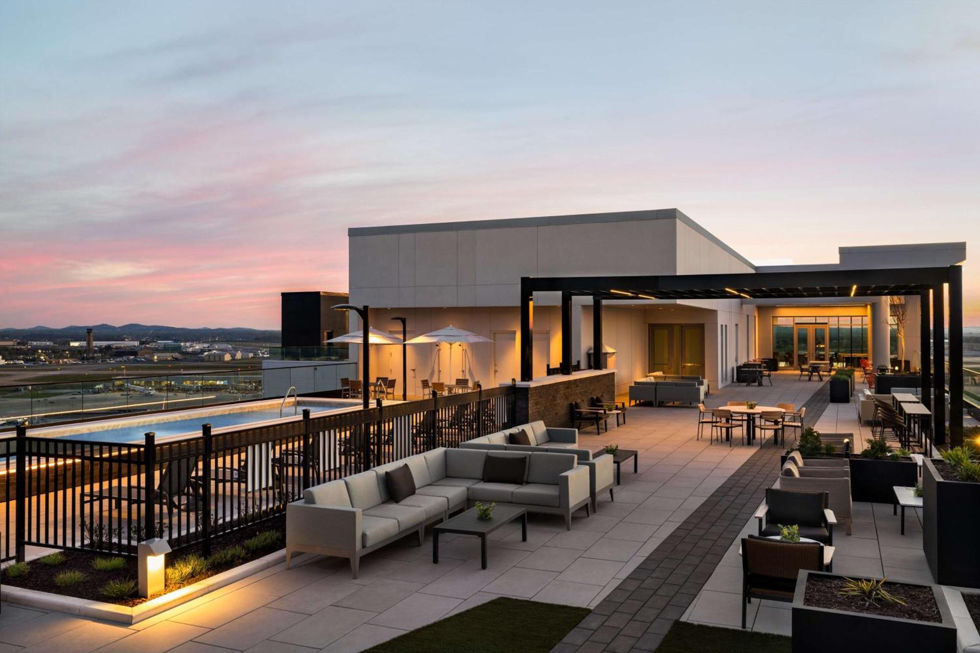 Hilton Bna Nashville Airport Terminal Kültér fotó